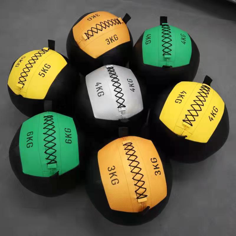 メディシンボール 1-12kg ソフト ウォールボール 体幹 トレーニング 筋トレ ボール 筋トレ器具